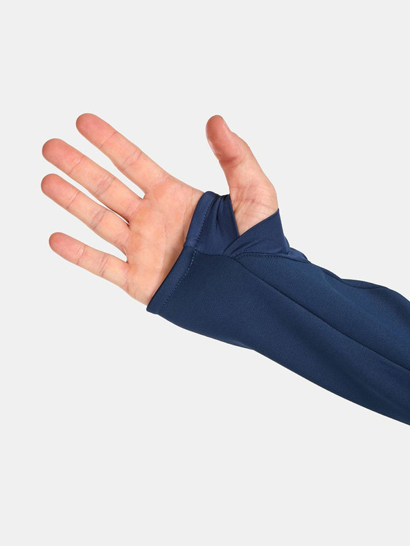 Kilpi Kékesszürke férfi fleece kapucnis pulóver Kilpi VERSAM-M