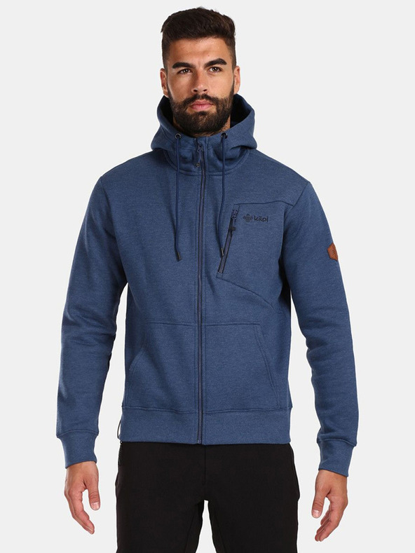 Kilpi Sötétkék férfi pamut pulóver Kilpi PREDA-M