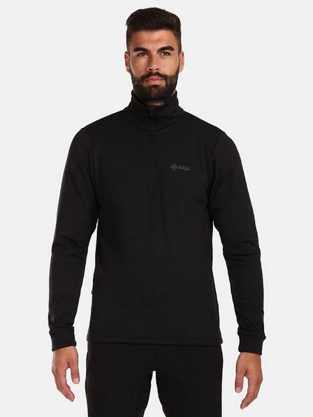 Kilpi Fekete férfi funkcionális melegítőfelső Kilpi ROLO-M