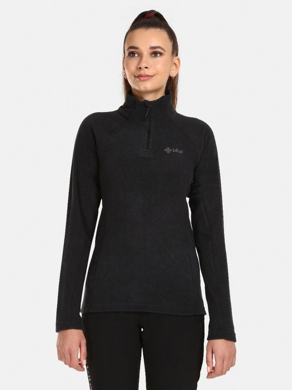 Kilpi Fekete női fleece pulóver Kilpi ALMERI-W