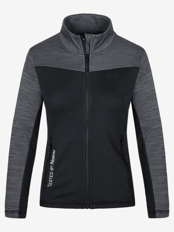 Kilpi Fekete női kapucnis pulóver Kilpi SIREN-W