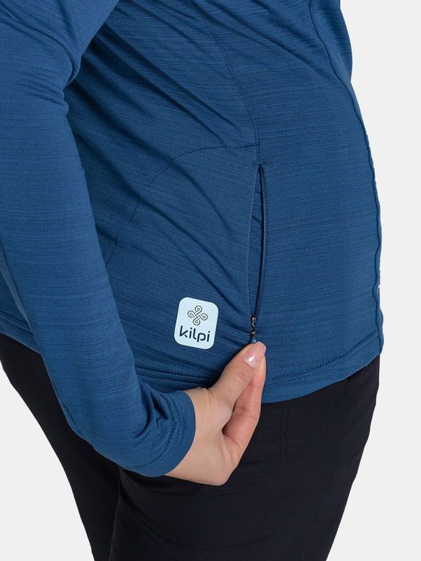 Kilpi Kék női sport pulóver állógallérral Kilpi MONTALE-W Kilpi MONTALE