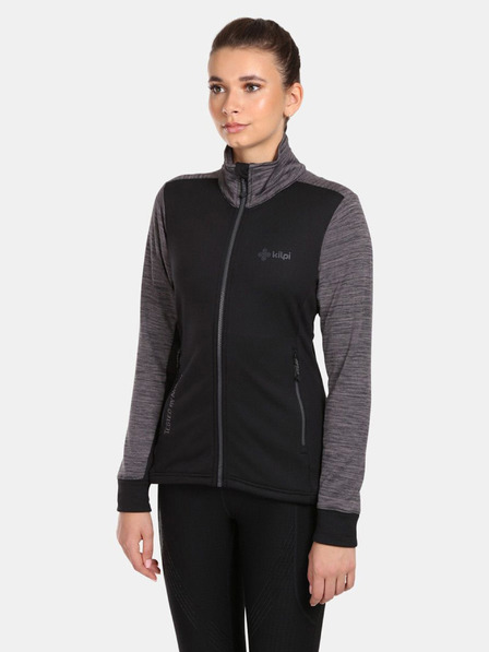Kilpi Fekete női funkcionális kapucnis pulóver Kilpi SIREN-W