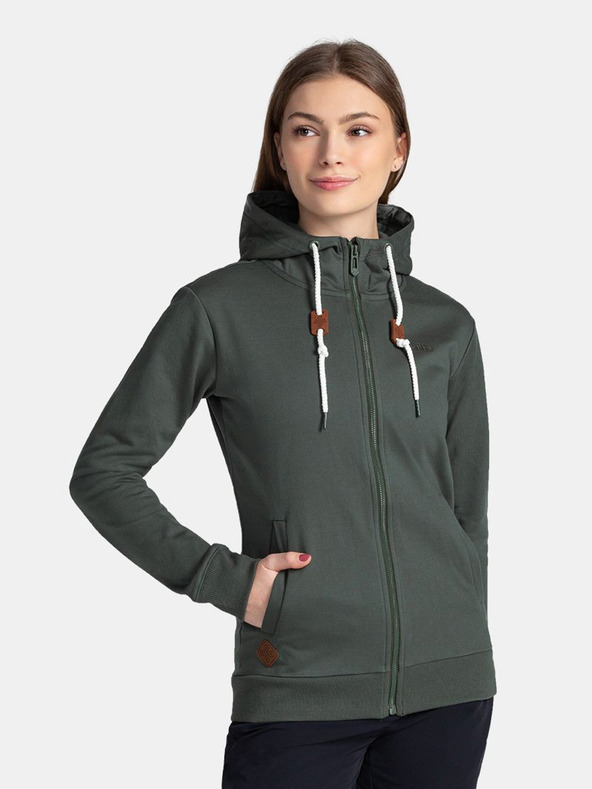 Kilpi Sötétzöld női pulóver Kilpi BERY-W