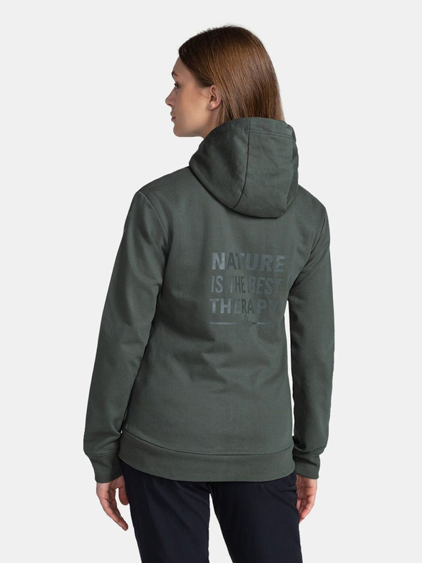 Kilpi Sötétzöld női pulóver Kilpi BERY-W