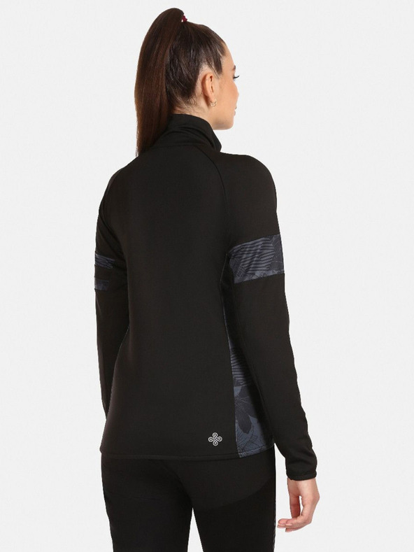 Kilpi Fekete női sportos kapucnis pulóver KILPI JUNIE-W