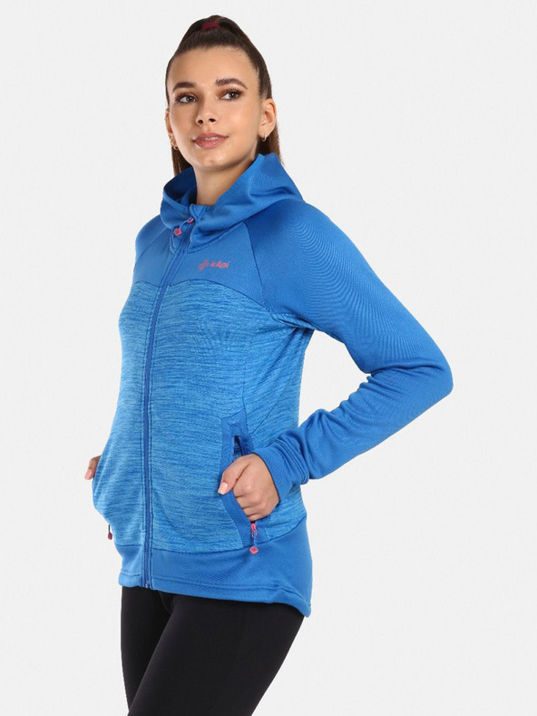 Kilpi Kék női steppelt funkcionális melegítőfelső Kilpi LAYANA-W