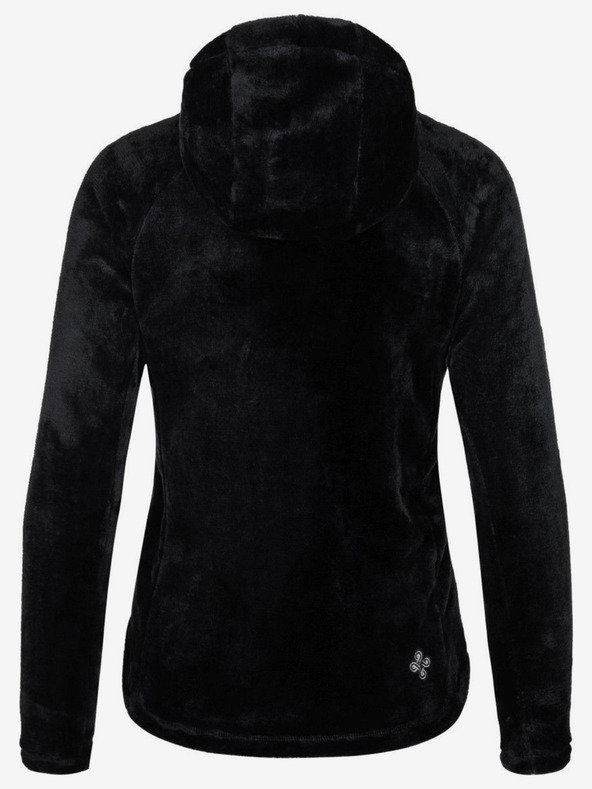 Kilpi Fekete női fleece kapucnis pulóver Kilpi MARIEL-W