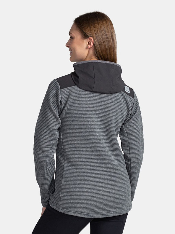 Kilpi Sötétszürke női kapucnis pulóver Kilpi TANALI-W