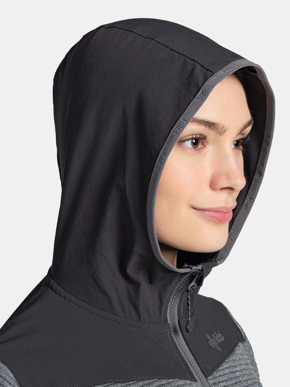 Kilpi Sötétszürke női kapucnis pulóver Kilpi TANALI-W