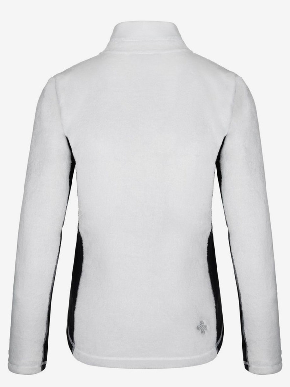 Kilpi Fekete-fehér női fleece cipzáras pulóver Kilpi SKATHI