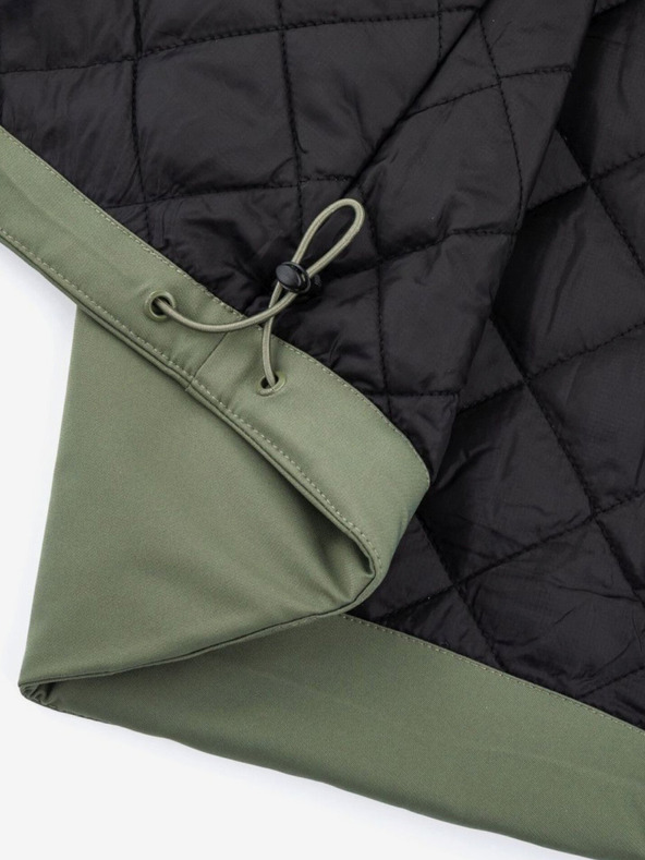 Kilpi Zöld férfi téli kabát műszőrmével Kilpi ALPHA