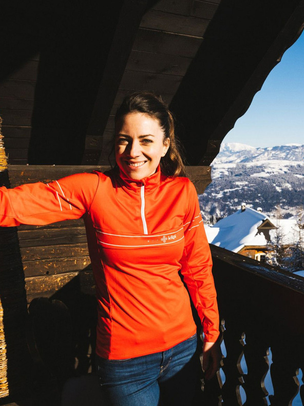 Kilpi Piros női sportpóló garbóval KILPI LEEMA