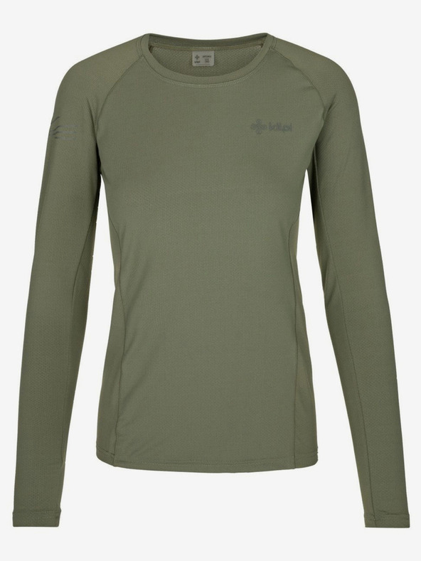 Kilpi Khaki színű női funkcionális póló Kilpi LINA