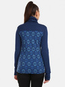 Kilpi Sötétkék női mintás merinó gyapjú garbó Kilpi JANNU