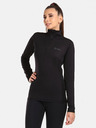 Kilpi Fekete női thermo póló állógallérral KILPI WILLIE