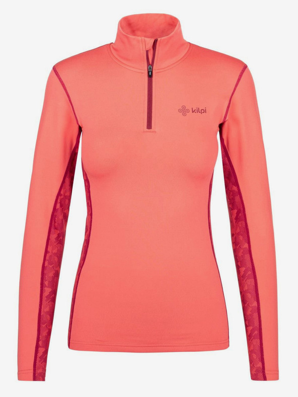 Kilpi Korallszínű női termál póló állógallérral KILPI WILLIE