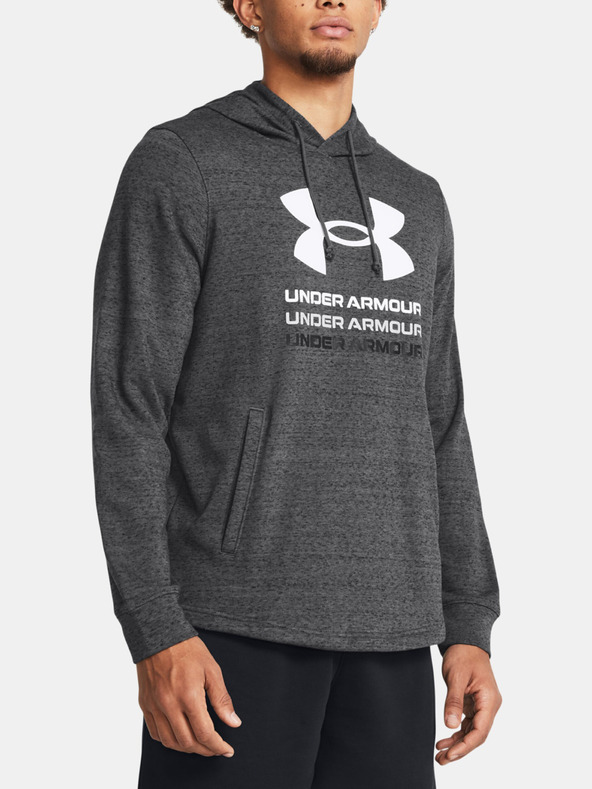 Under Armour Férfi felső Under Armour UA Rival Terry Graphic Hood