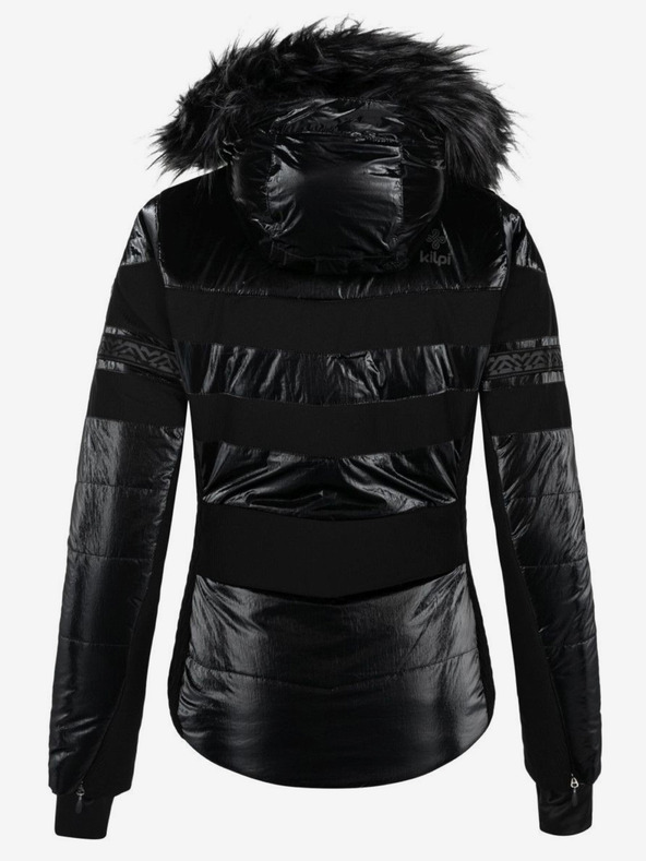 Kilpi Fekete női sí dzseki műszőrmével Kilpi DALILA
