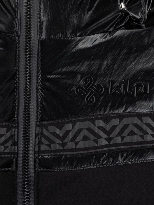 Kilpi Fekete női sí dzseki műszőrmével Kilpi DALILA