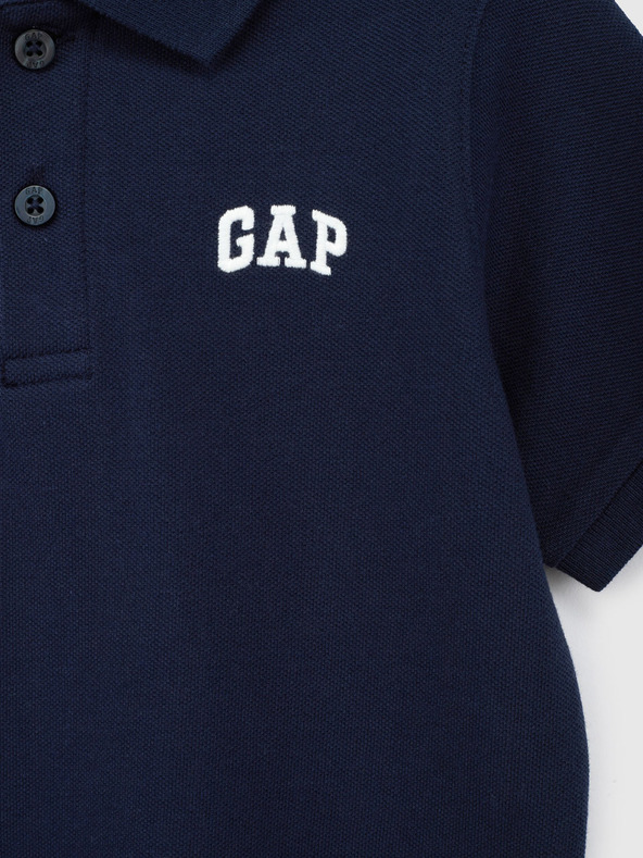 GAP Baby polo póló logóval GAP