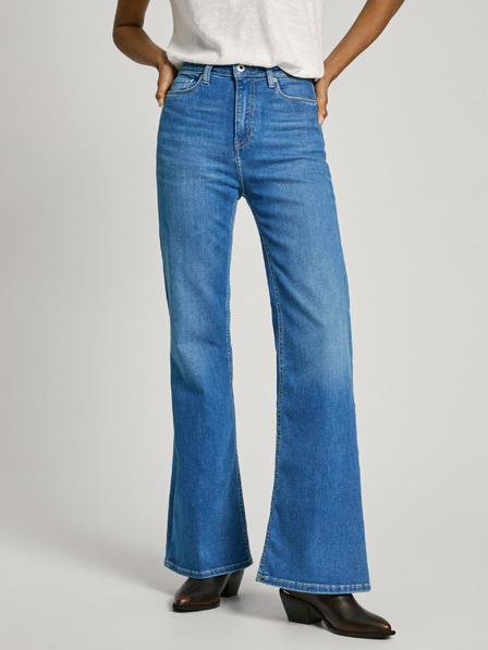 Pepe Jeans Kék női tűrt farmer Pepe Jeans