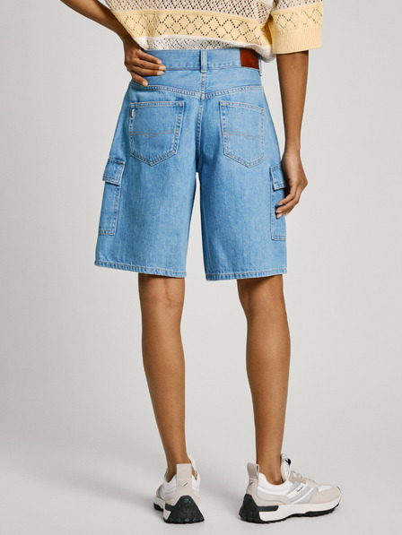 Pepe Jeans Világoskék női farmer rövidnadrág Pepe Jeans