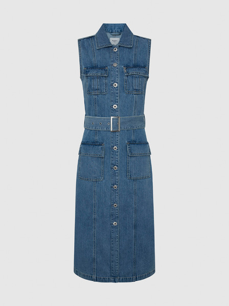 Pepe Jeans Sötétkék női farmer középrészes rövidnadrág Pepe Jeans