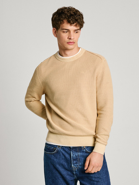Pepe Jeans Férfi bézs pulóver Pepe Jeans