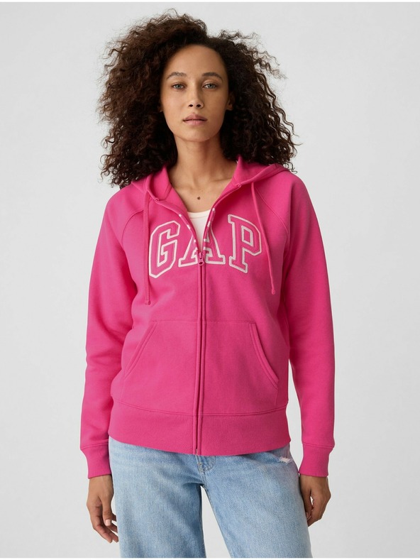 GAP Logós GAP fleece pulóver