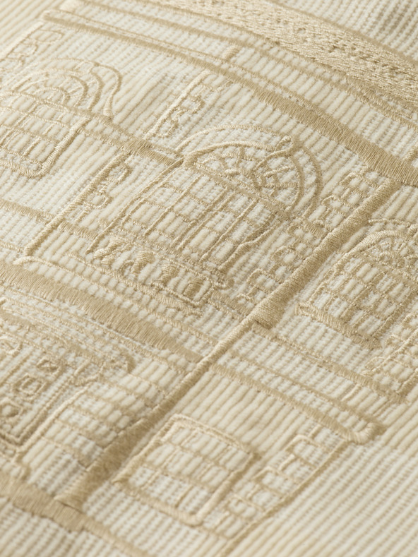 Scotch & Soda Krémszínű férfi kordbársony kabát Scotch & Soda College