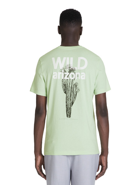 Celio Világoszöld férfi póló Celio Jebeach