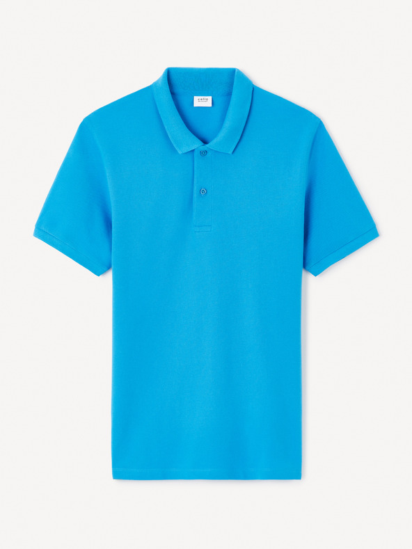 Celio Kék Férfi póló Celio Teone Polo ing