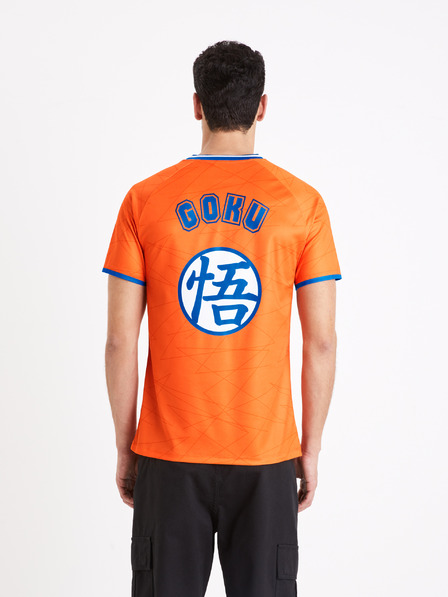Celio Narancssárga férfi Celio Dragon Ball póló