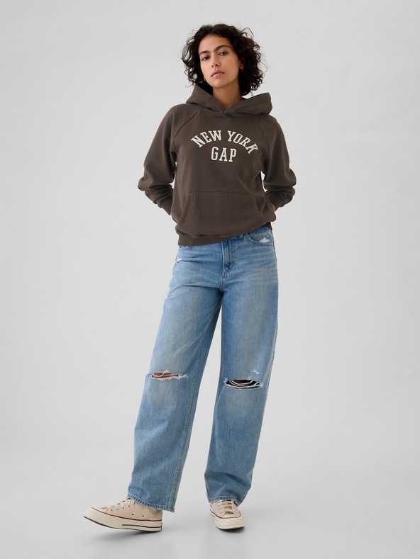 GAP Vintage Soft kapucnis pulóver GAP