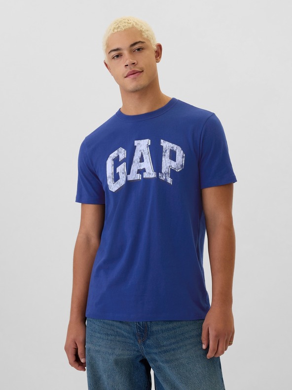GAP GAP logó v-ss camo arch póló