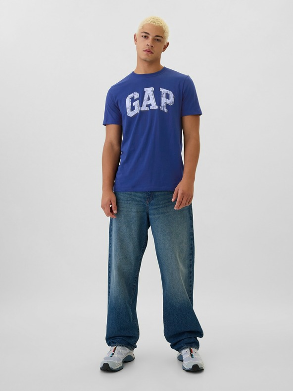 GAP GAP logó v-ss camo arch póló
