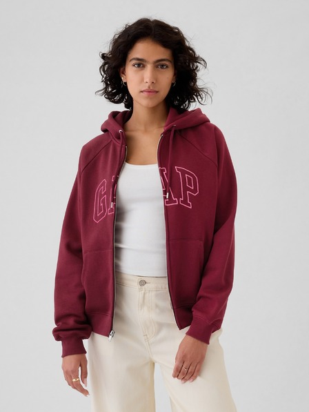 GAP Vintage Soft cipzáros pulóver GAP
