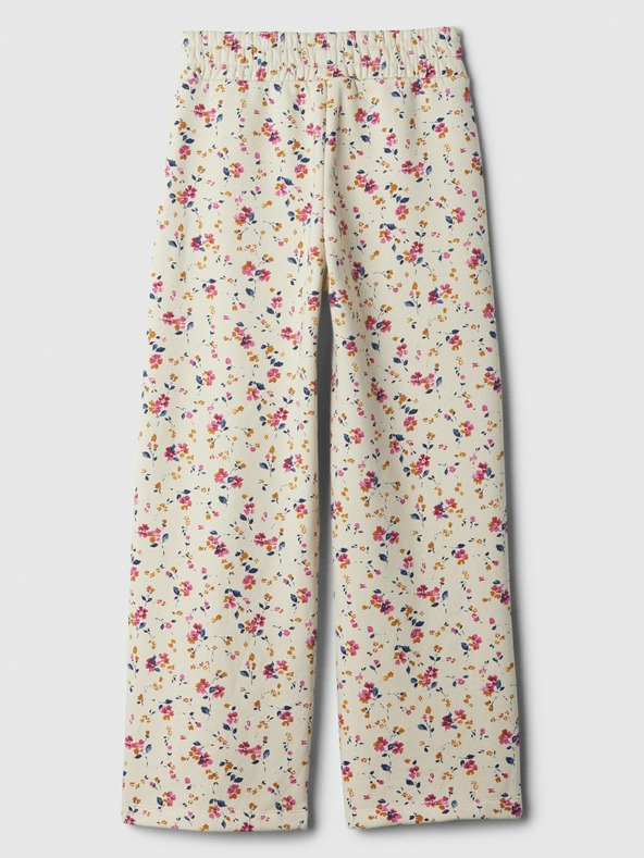 GAP Gyerek fleece sportnadrág logóval army GAP