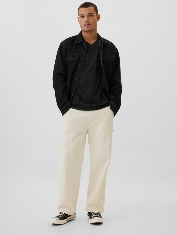 GAP GAP logó v-ss camo arch póló