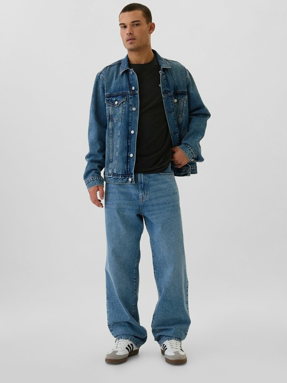 GAP GAP logó v-ss camo arch póló