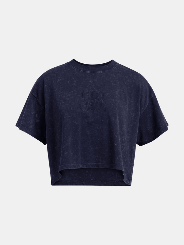 Under Armour Női póló Under Armour UA W VARSITY CROP HW SS