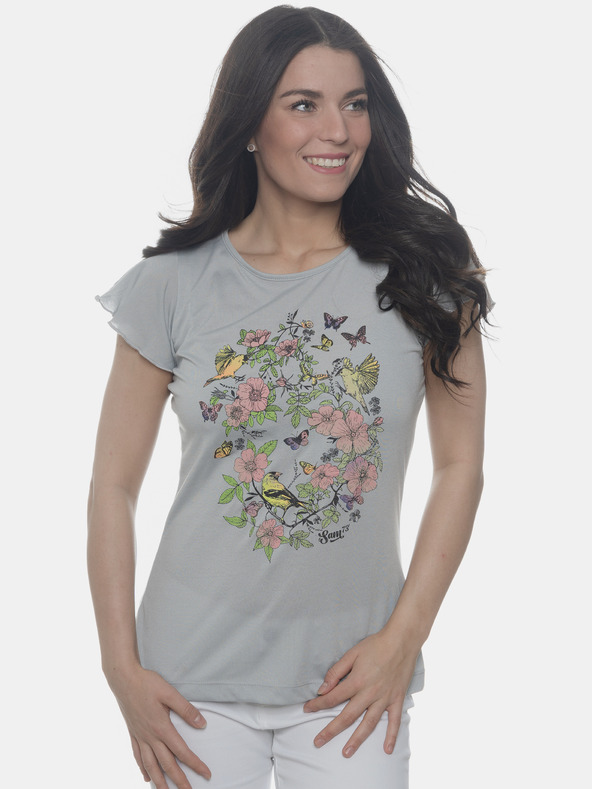 Sam 73 Szürke női póló SAM 73