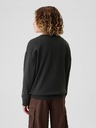 GAP Gyerek pulóver logóval és fleece béléssel GAP