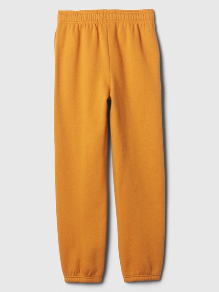 GAP Gyerek fleece sportnadrág logóval army GAP