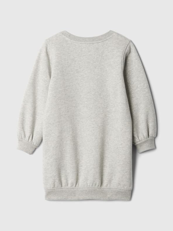 GAP Baby mikinás ruha logóval GAP