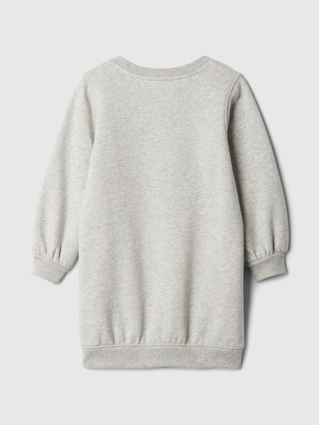 GAP Baby mikinás ruha logóval GAP