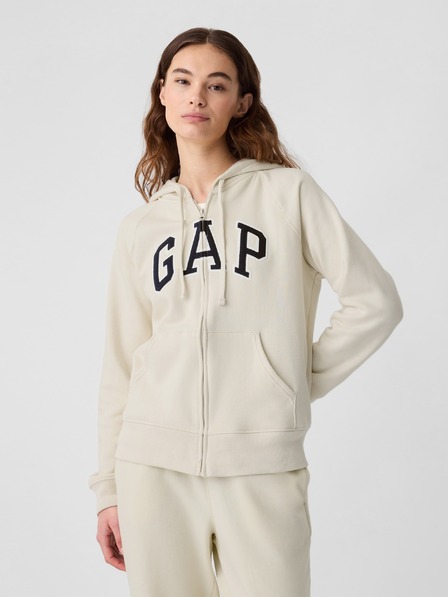 GAP Logós pulóver fleece anyaggal GAP