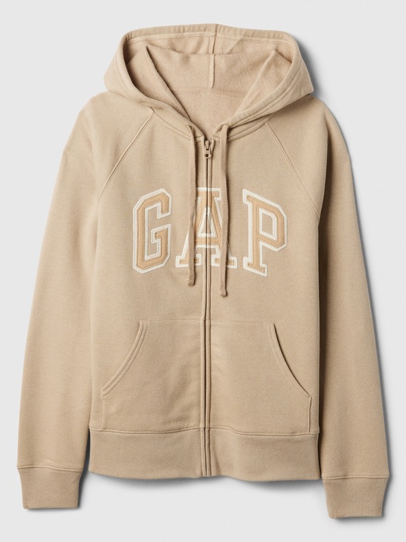 GAP Logós pulóver fleece anyaggal GAP