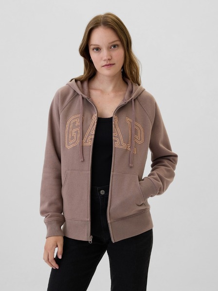 GAP Logós pulóver fleece anyaggal GAP